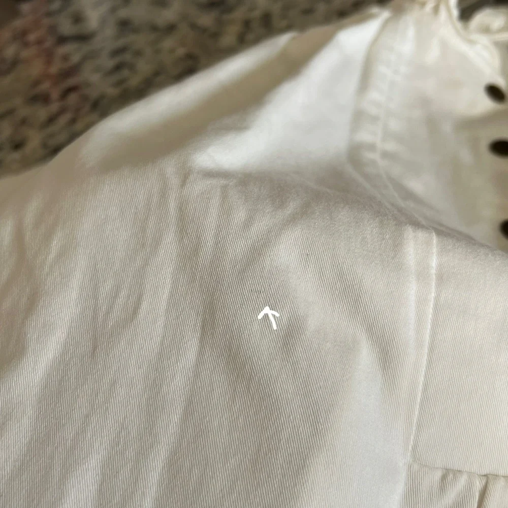 Pomander Place White Button-Down Dress - Picture 10 of 10